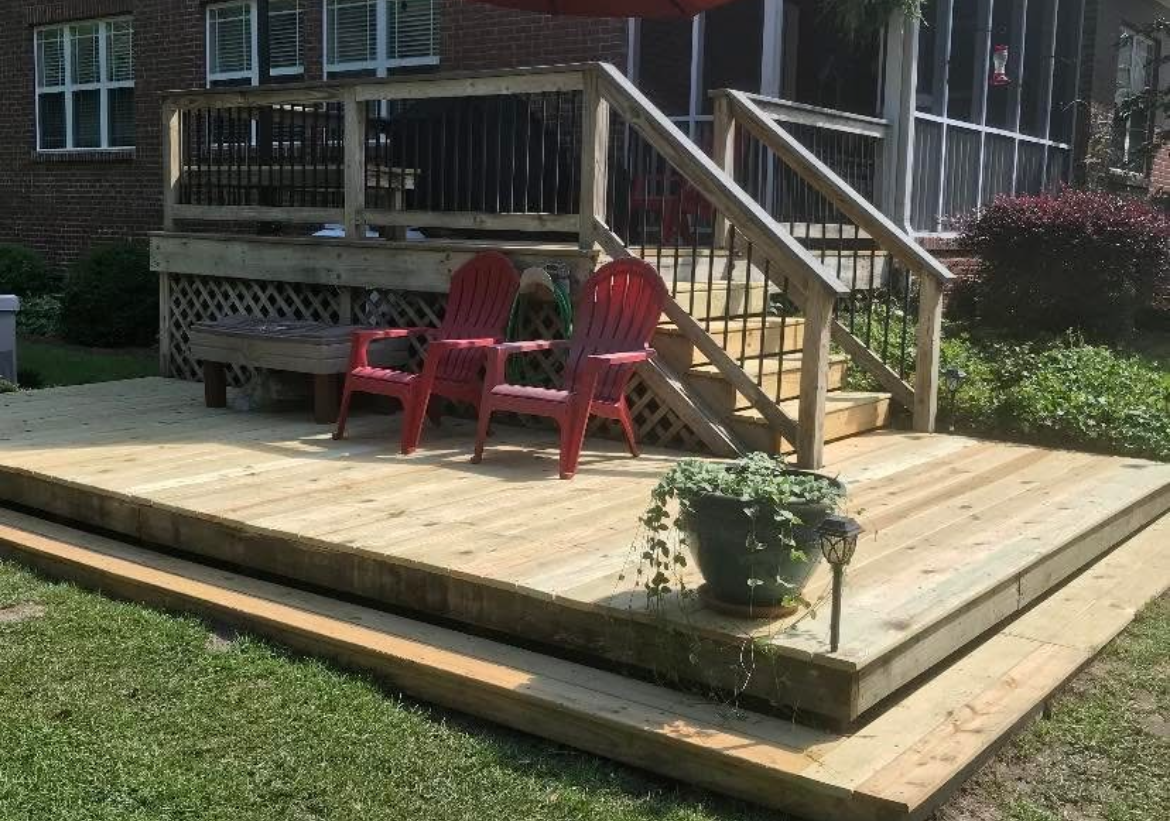Every space is unique, and so is every deck we build. Whether your dreaming of a cozy wraparound porch or a multi-level entertainment deck, we make it happen.